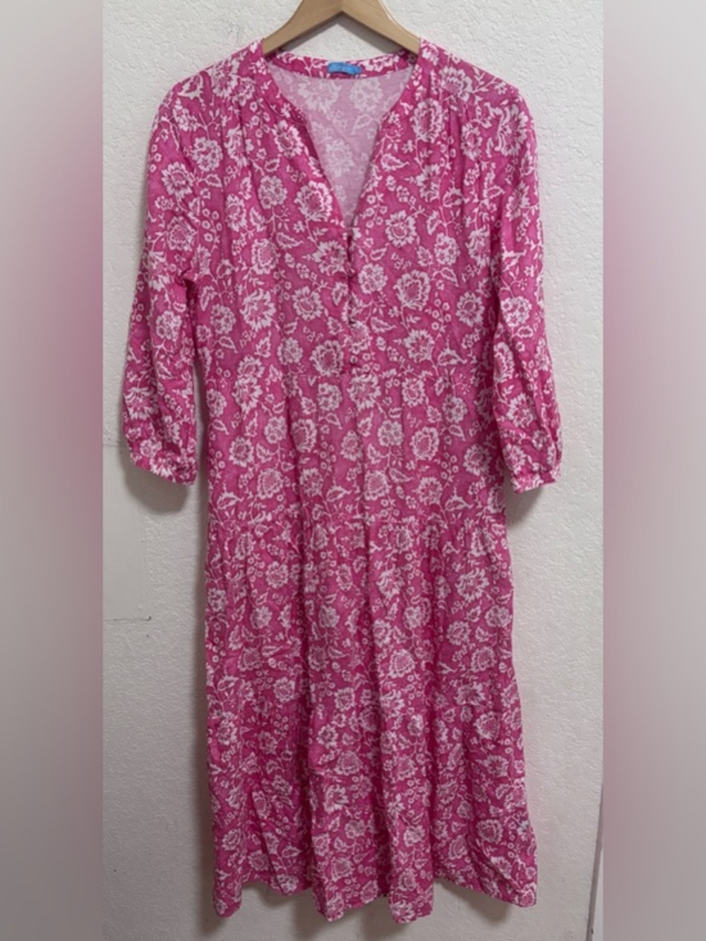 J. Mclaughlin linen cotton Cunningham dress